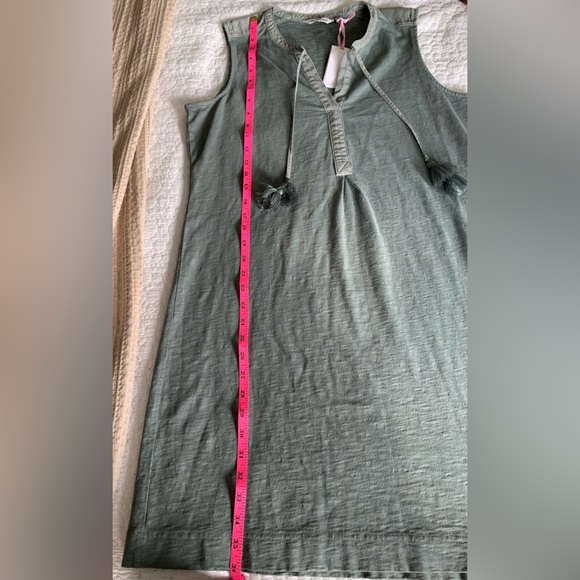 Vineyard Vines Garment-Dyed Surfside Cover-Up Sage Olive Size M - Picture 6 of 7